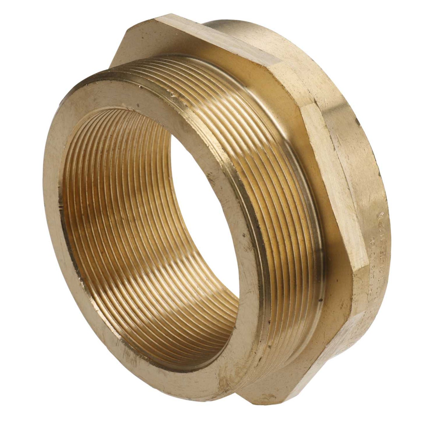M63 Male x M50 Female Flameproof Reduction Adaptor Brass (Sold in 1's)