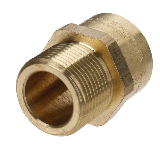 PG16 Male x M20 Female Flameproof Reduction Adaptor Brass (Sold in 1's)