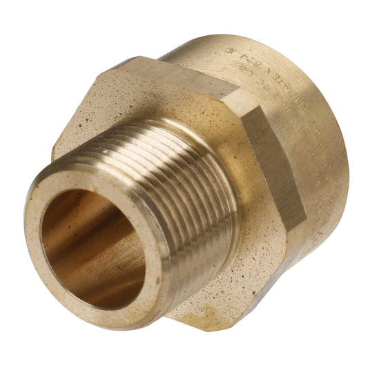 PG16 Male x M25 Female Flameproof Reduction Adaptor Brass (Sold in 1's)