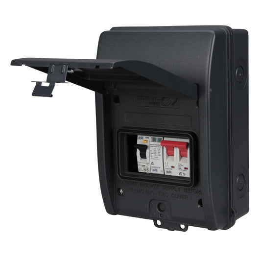 Sync Energy 5 Module EV Connection Unit with 40A Type A Rcbo 100A Isolator and Type 2 SPD