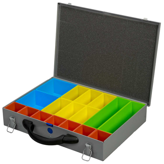 Sorta-Case Medium System Case with 17 Plastic Compartments