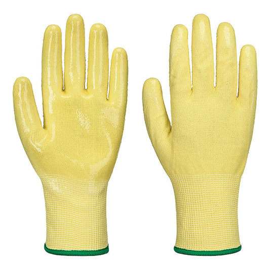 Cut E15 Silicone Heat Glove, L, R, Yellow