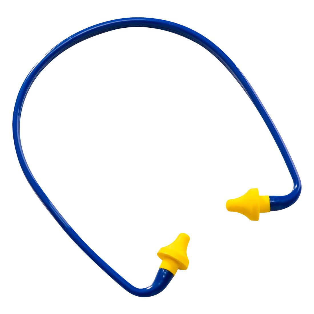 Banded Tapered Ear Plugs , , R, Yellow