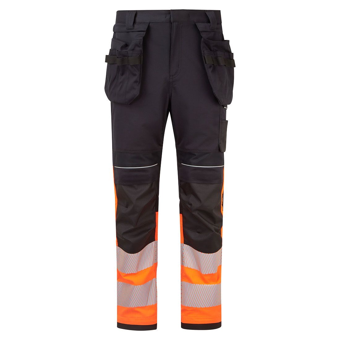 PW3 Modaflame Work HVO Class 1 FR Holster Trousers, 28, R, Orange/Black