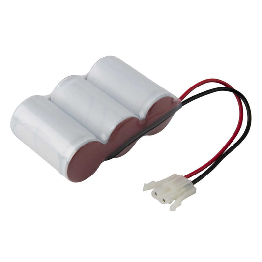 Tamtec 3 x D Cell Battery Pack Side By Side with Connectors Leads