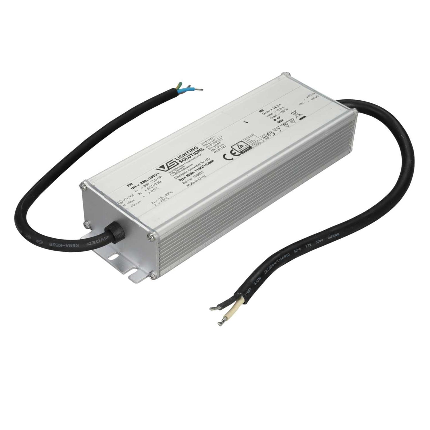 Tamco 150W 12V 0 - 12.5A Constant Voltage LED Driver IP67