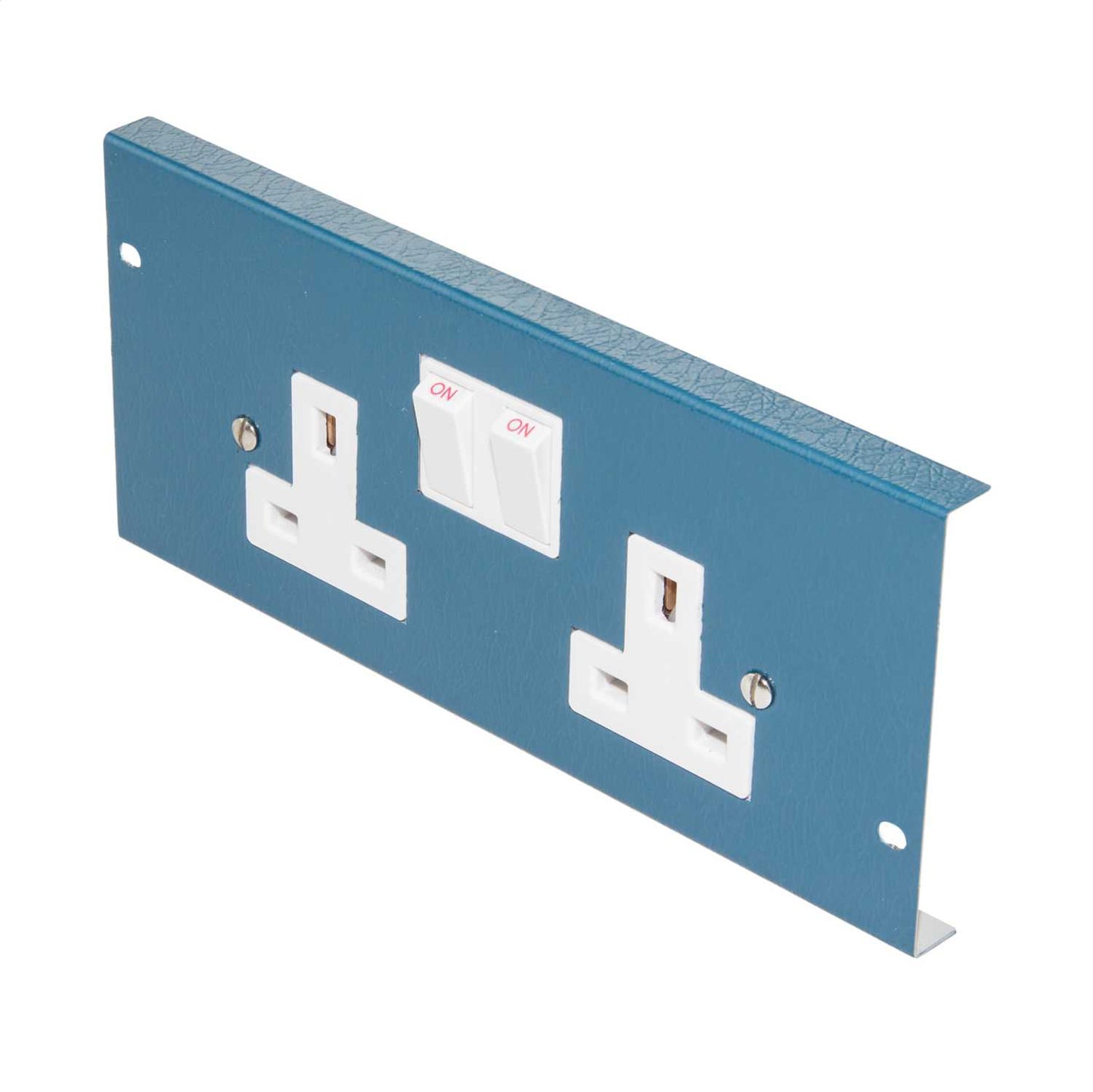Tamlex 13A 2 Gang Double Switched Socket for Cavity Floor Service Box