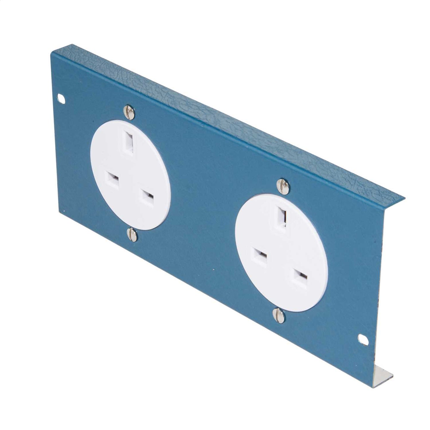 Tamlex 13A 2 x 1 Gang Unswitched Socket for Cavity Floor Box