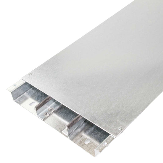 Tamlex 25mm Deep 3 Compartment Flush Floor Screed Trunking (2m Length)