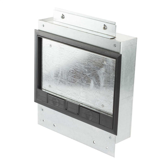 Tamlex 68mm 3 Compartment Flush Screed Trunking Service Floor Box