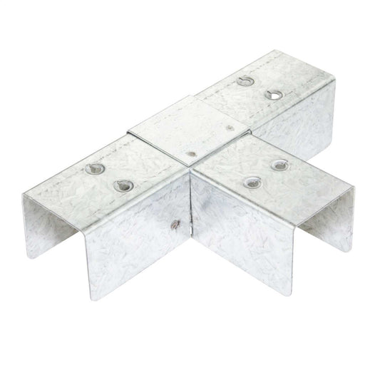 50 mm x 50 mm Top Lid Tee Top Lid for Lighting Trunking (Sold in 1's)