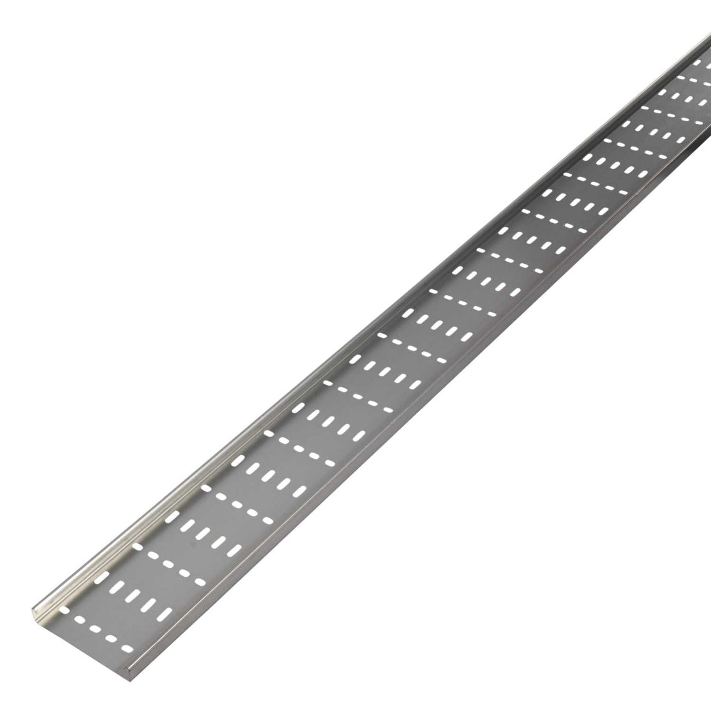 Tamlex 150mm Zinc Magnesium Return Flange Medium Duty Cable Tray 25mm Deep (3m Length)