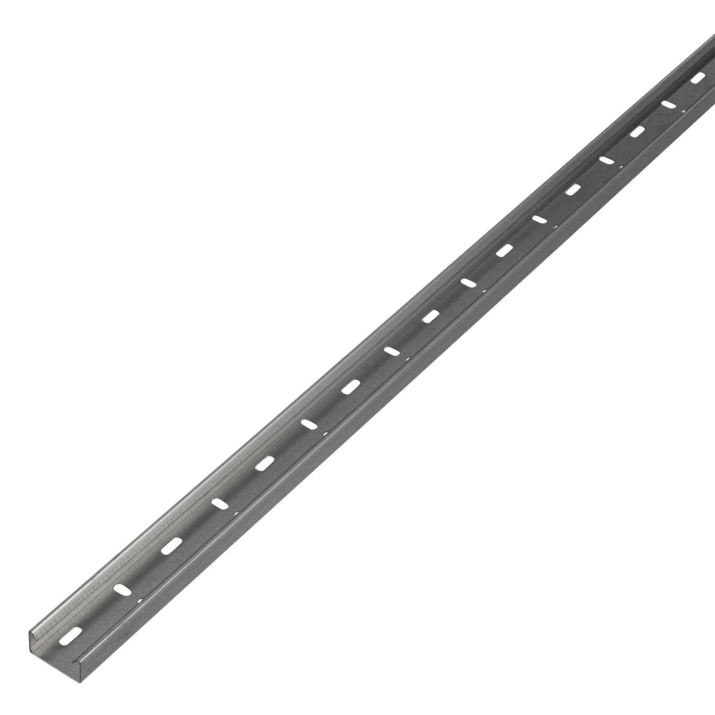 Tamlex 50mm Zinc Magnesium Return Flange Medium Duty Cable Tray 25mm Deep (3m Length)