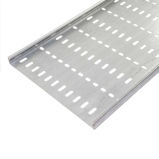 Tamlex 300mm Return Flange Medium Duty Cable Tray 25mm Deep (3m Length)