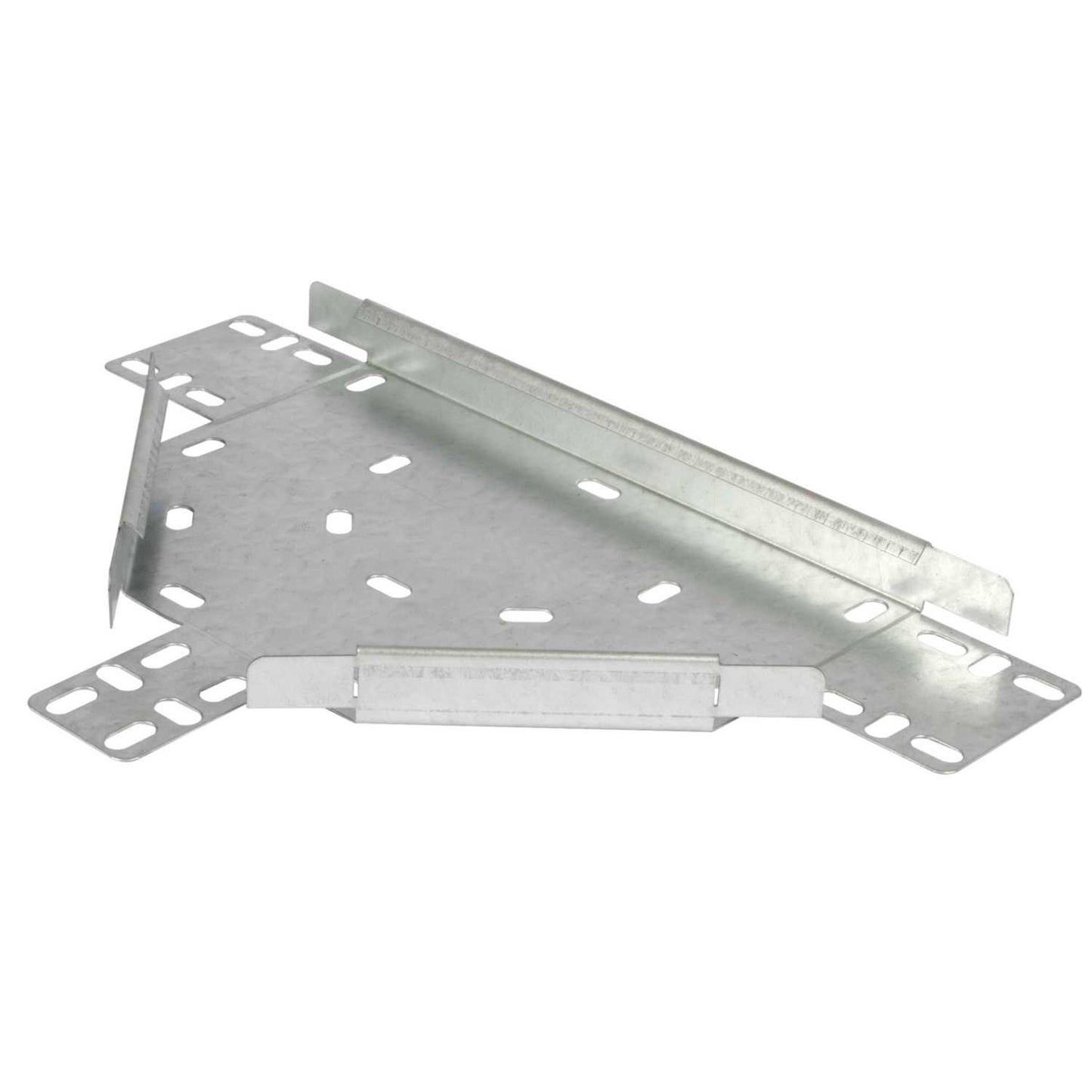 100mm Flat Equal Tee for Medium Duty Tray with Integral Coupler (Sold in 1's)