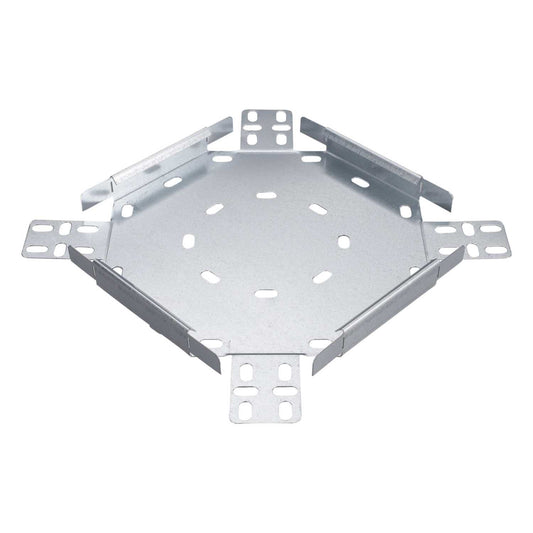 100mm Fourway for Medium Duty Tray with Integral Coupler (Sold in 1's)