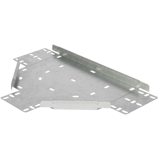 150mm Flat Equal Tee for Medium Duty Tray with Integral Coupler (Sold in 1's)