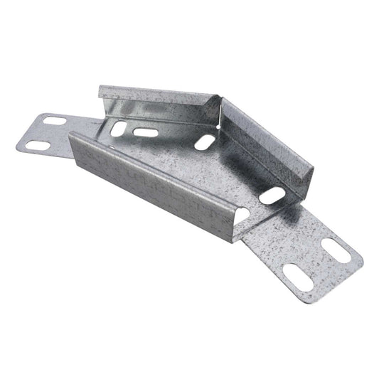 50mm Zinc Magnesium 45° Flat Bend for Medium Duty Tray (Sold in 1's)
