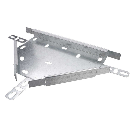 75mm Zinc Magnesium Flat Equal Tee for Medium Duty Tray (Sold in 1's)