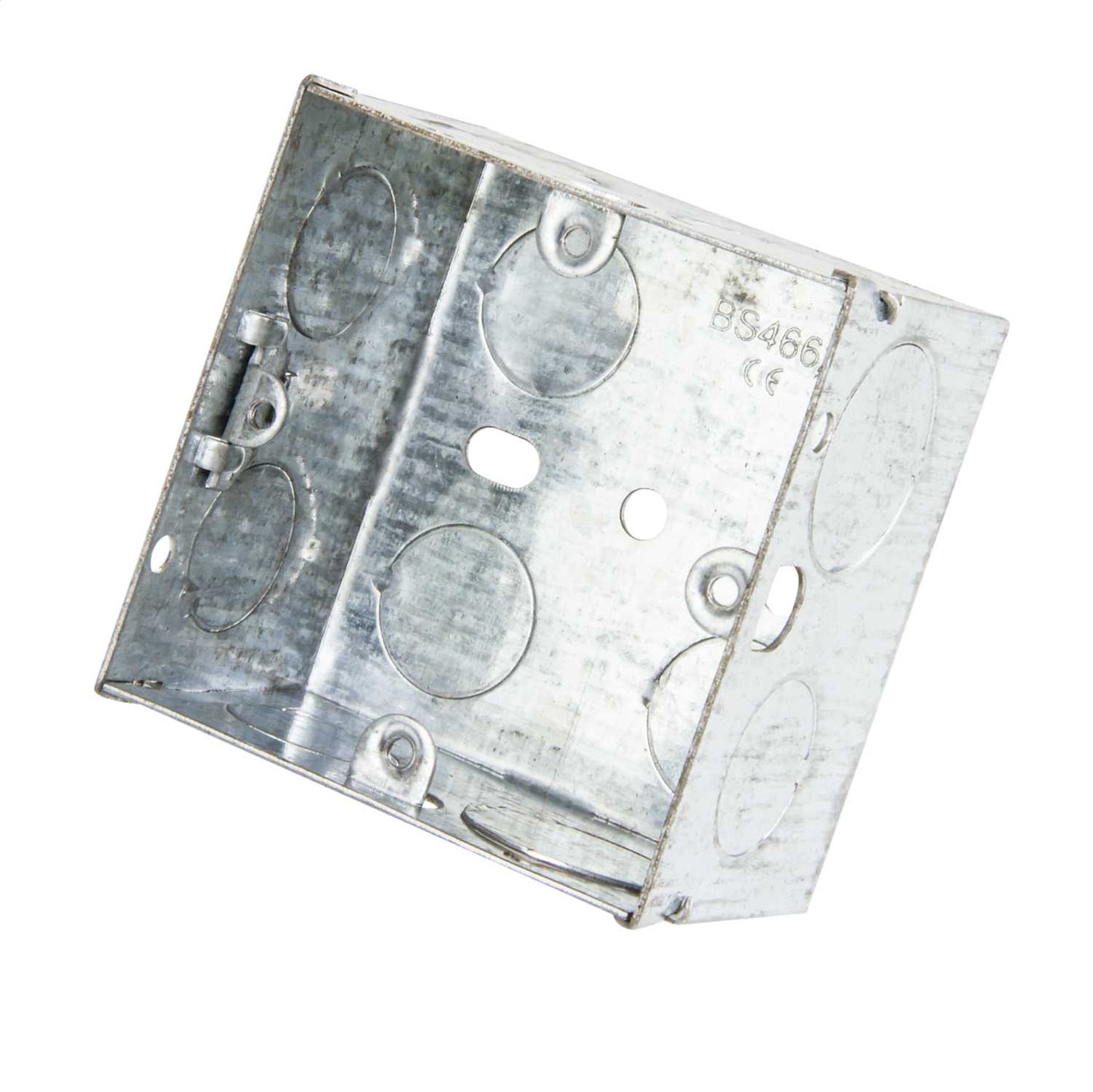 1 Gang 47mm Flush Metal Knockout Box (Sold in 1's)