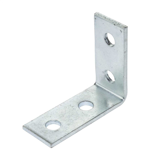 4 Hole Angle Bracket 100mm x 80mm for Strut (Sold in 1's)