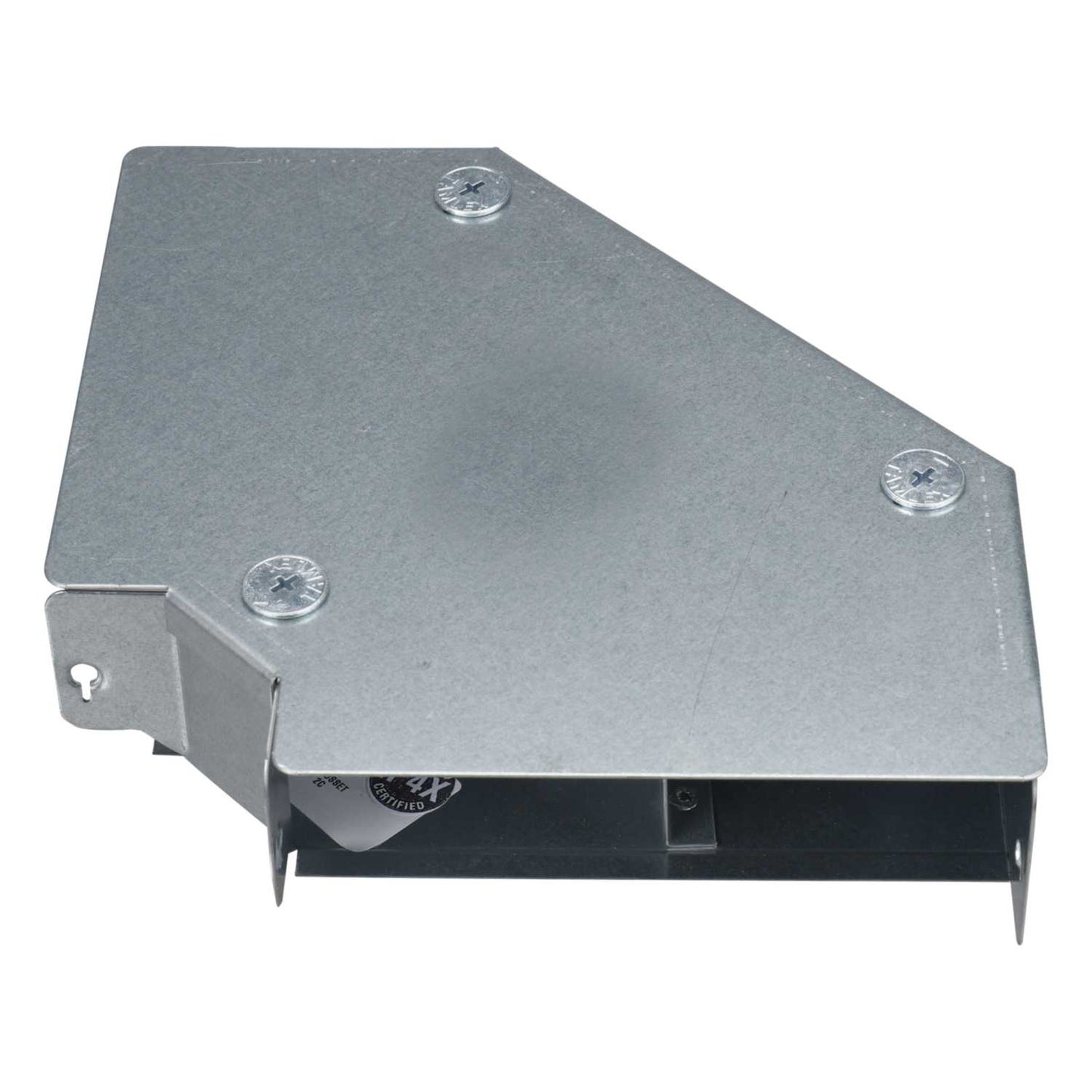 150mm x 50mm 90° IP4X Turnbuckle Top Lid Bend 2 Compartment (Sold in 1's)
