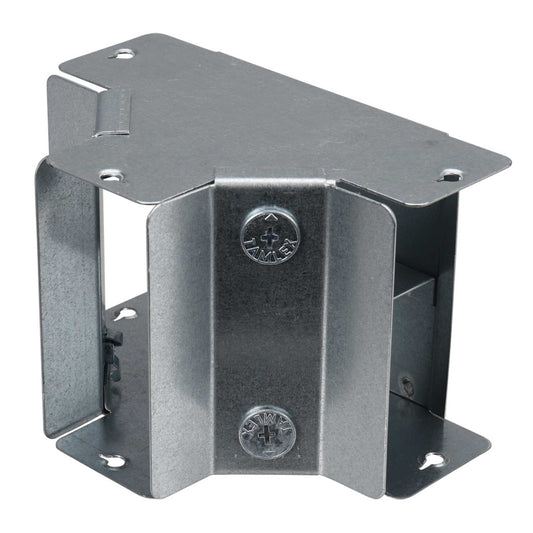 100mm x 50mm IP4X Turnbuckle Gusset Tee Inside Lid 2 Compartment (Sold in 1's)
