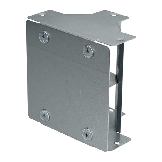 150mm x 50mm IP4X Turnbuckle Gusset Tee Outside Lid 2 Compartment (Sold in 1's)