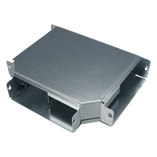 150mm x 50mm IP4X Turnbuckle Gusset Tee Top Lid 2 Compartment (Sold in 1's)