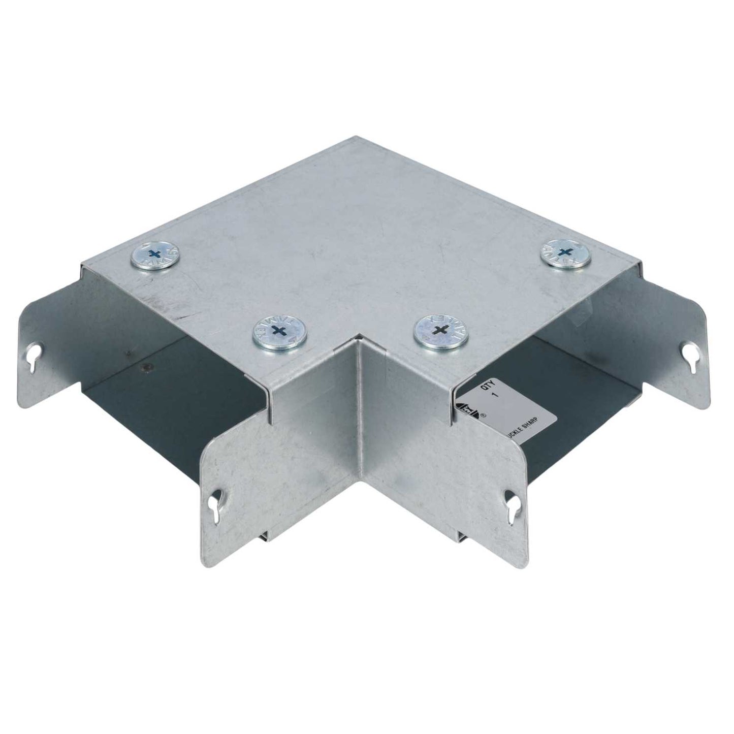 100mm x 50mm IP4X Turnbuckle 90° Sharp Bend Top Lid (Sold in 1's)
