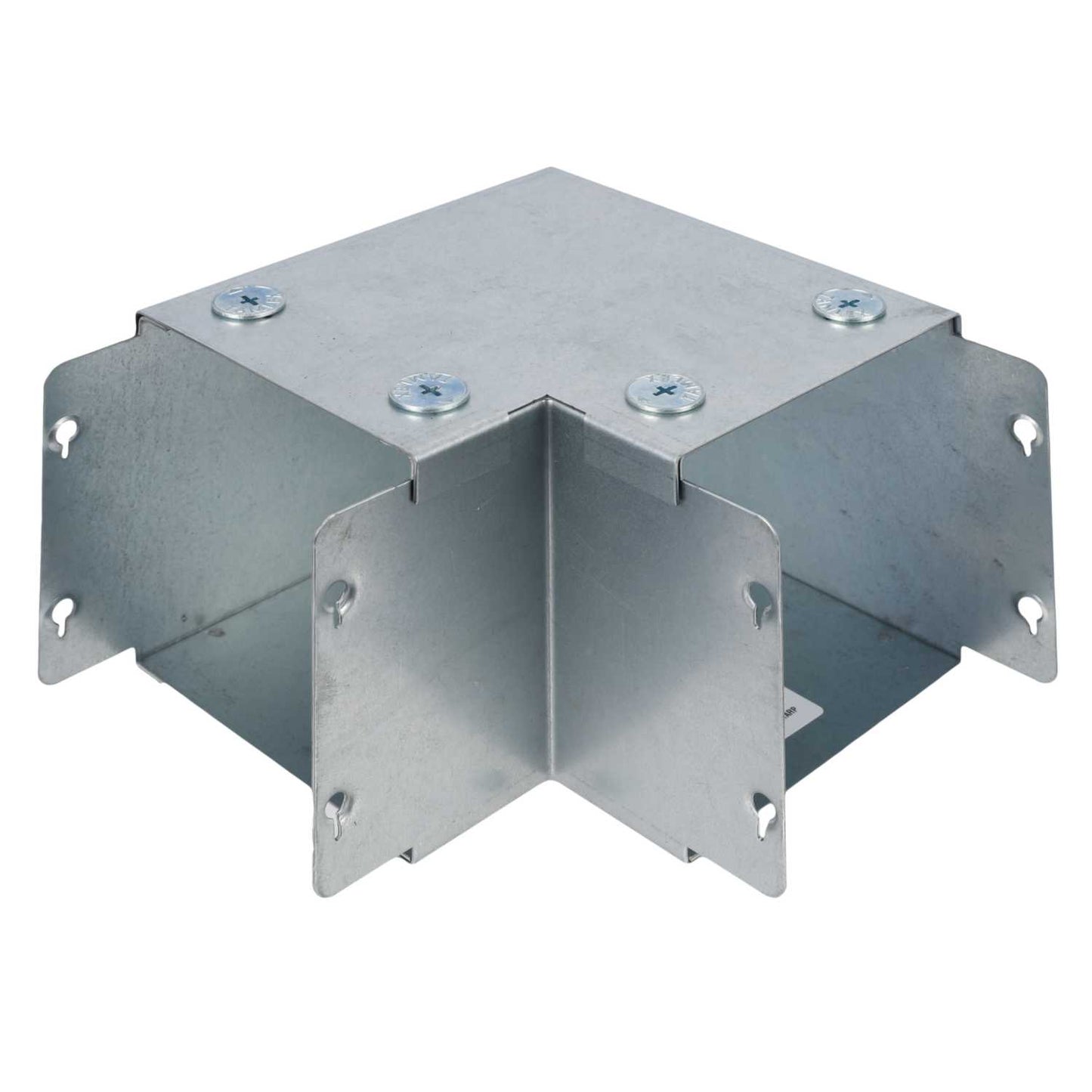 100mm x 100mm IP4X Turnbuckle 90° Sharp Bend Top Lid (Sold in 1's)