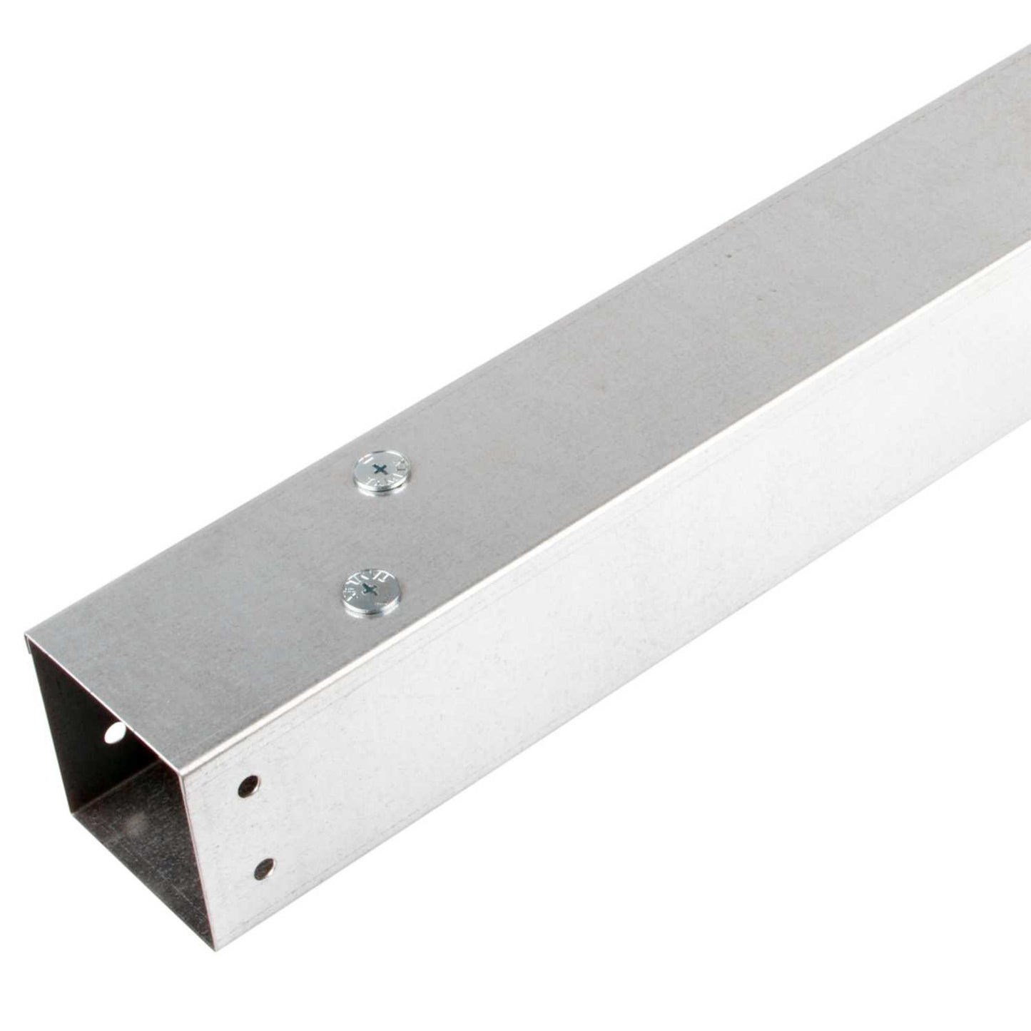 Tamlex 75mm x 75mm IP4X Turnbuckle Galvanised Steel Trunking (3m Length)