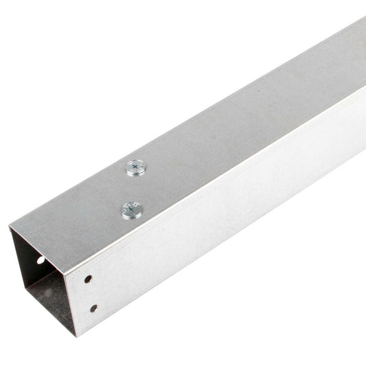 Tamlex 75mm x 75mm IP4X Turnbuckle Galvanised Steel Trunking (3m Length)