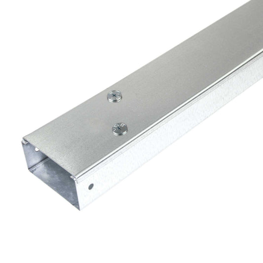 Tamlex 100mm x 50mm IP4X Turnbuckle Galvanised Steel Trunking (3m Length)