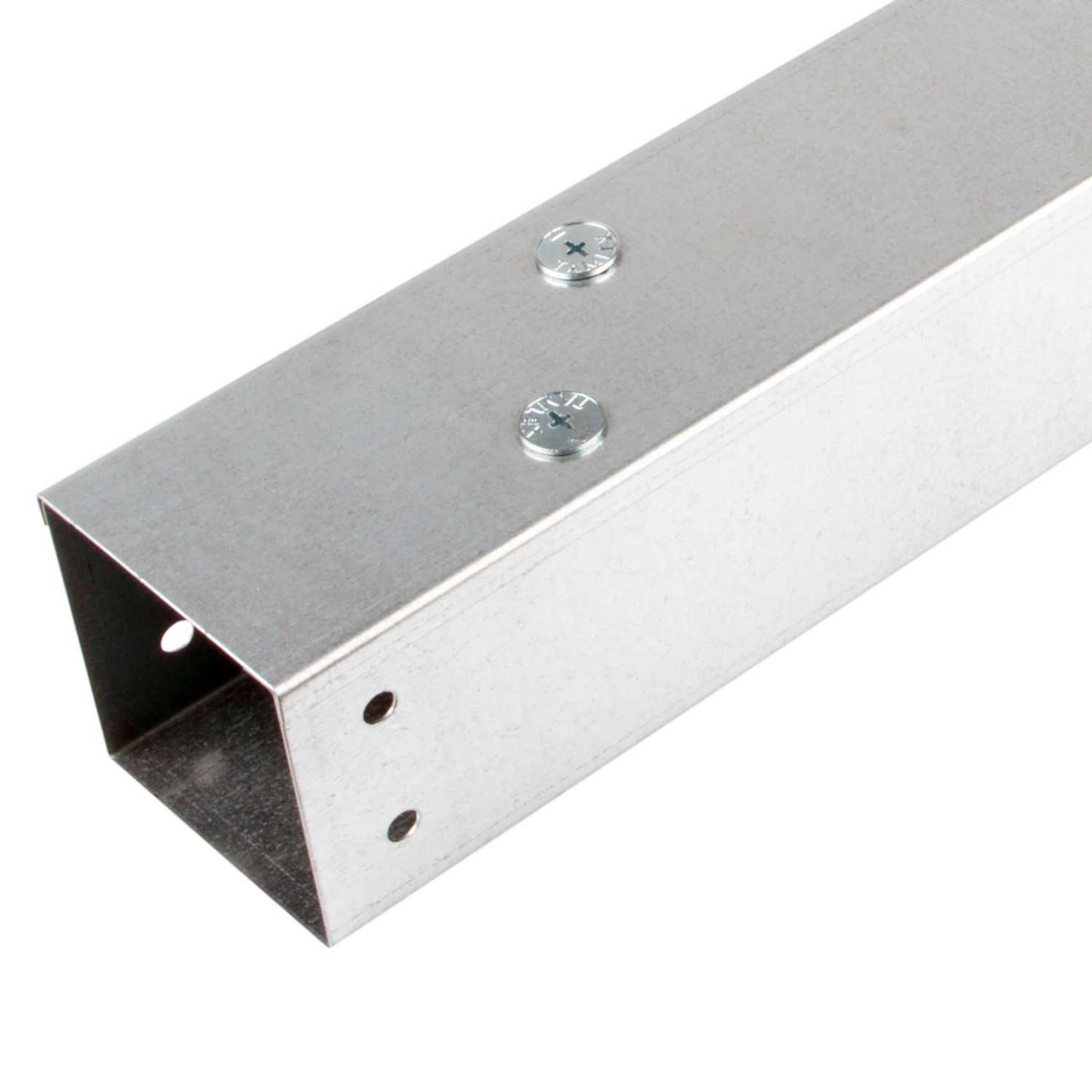 Tamlex 100mm x 100mm IP4X Turnbuckle Galvanised Steel Trunking (3m Length)
