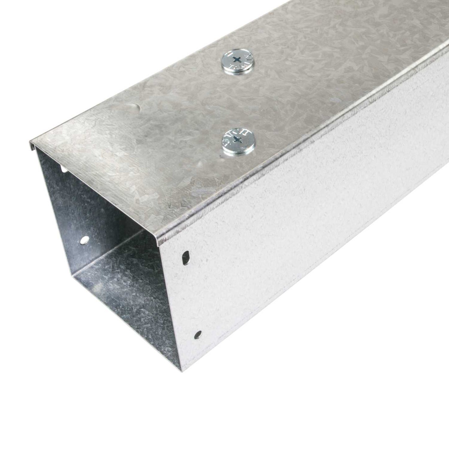 Tamlex 150mm x 150mm IP4X Turnbuckle Galvanised Steel Trunking (3m Length)