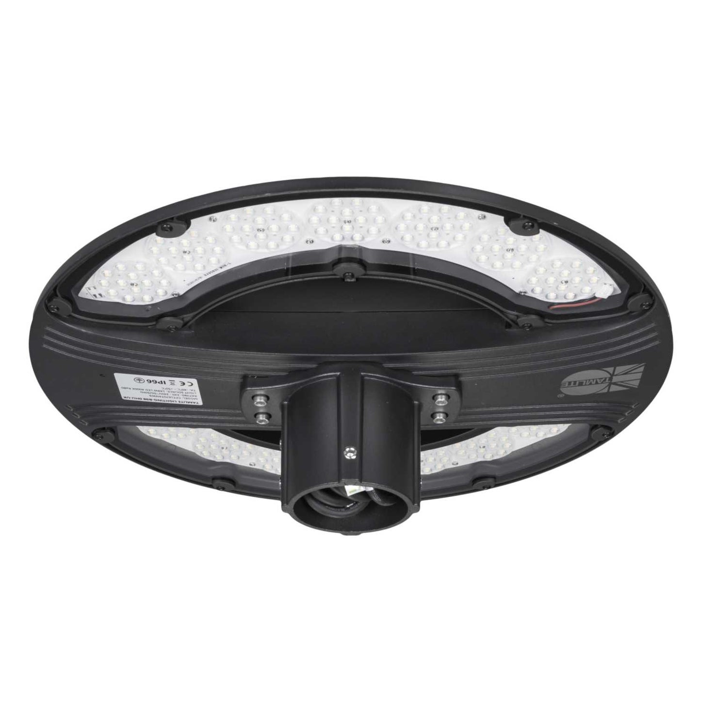 Tamlite City PT 49W LED Post Top Lantern Black 4000K