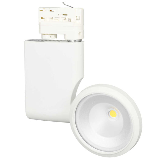 Tamlite Europa 19W LED 3-Circuit Track Spotlight White 3000K