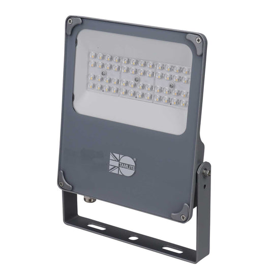 Tamlite Frontier 30W LED High Performance Floodlight Grey 4000K