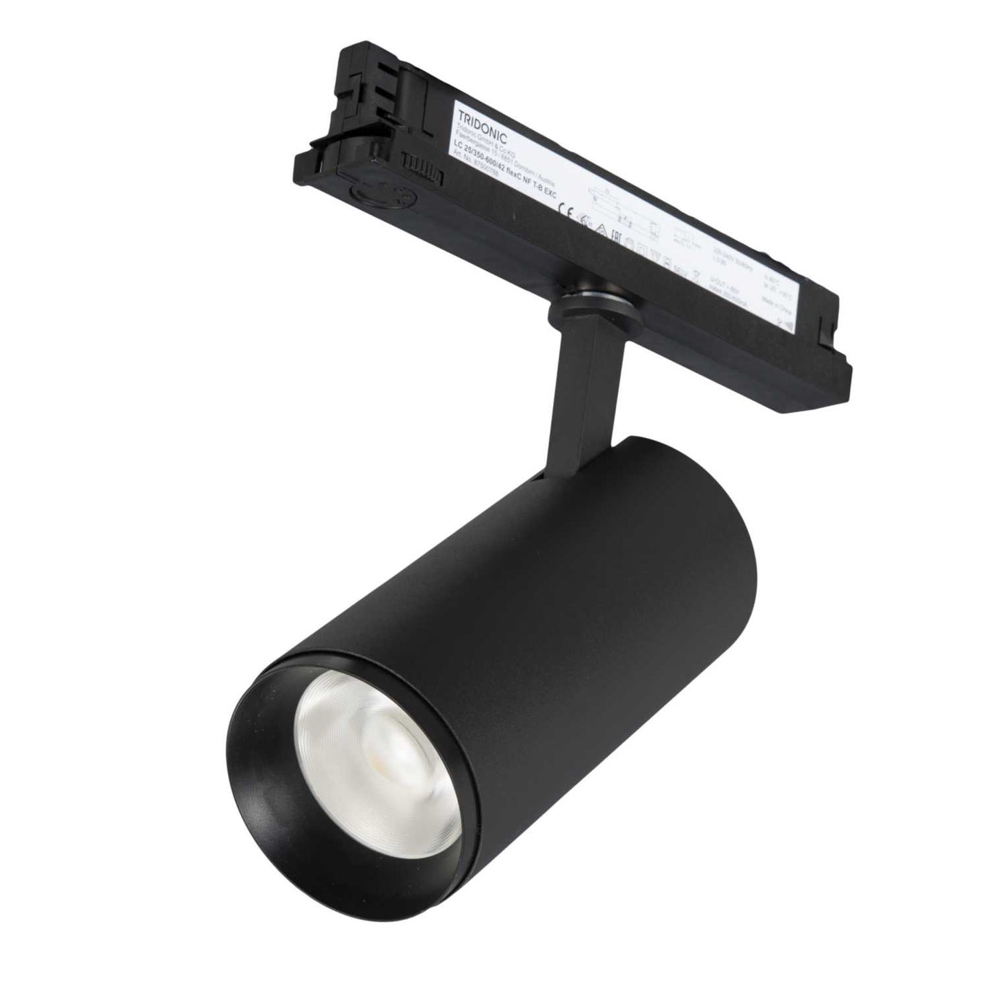 Tamlite Sonata 17W LED Track Spotlight Black 4000K