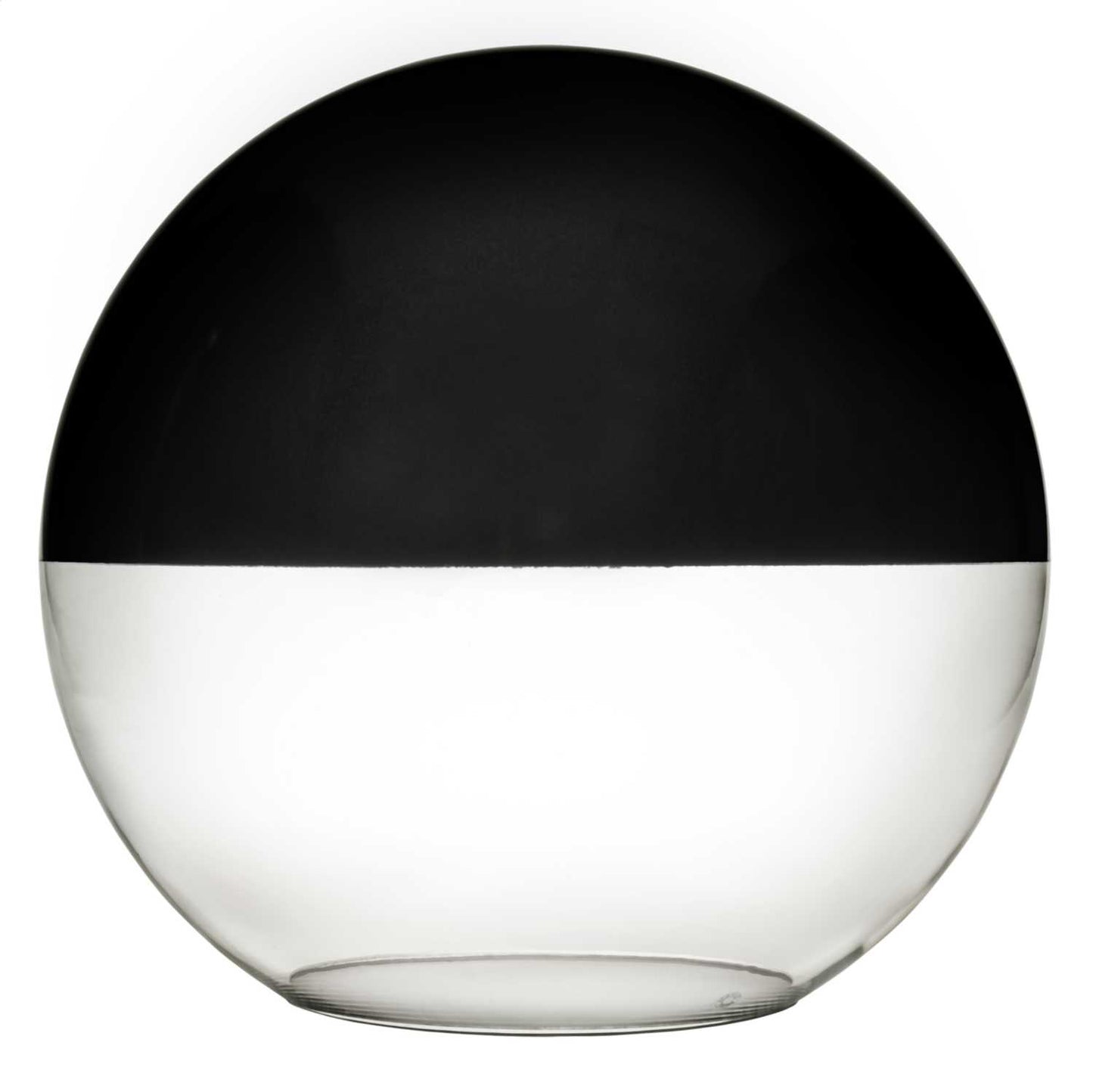 Tamlite 450mm Acrylic Clear Sphere with Black Top