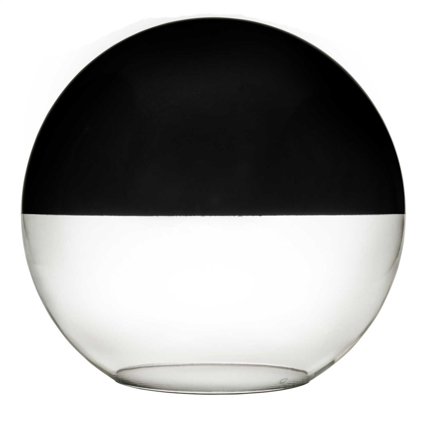 Tamlite 450mm Polycarbonate Clear Sphere with Black Top