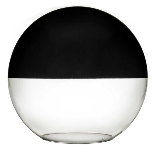 Tamlite 400mm Polycarbonate Clear Sphere with Black Top