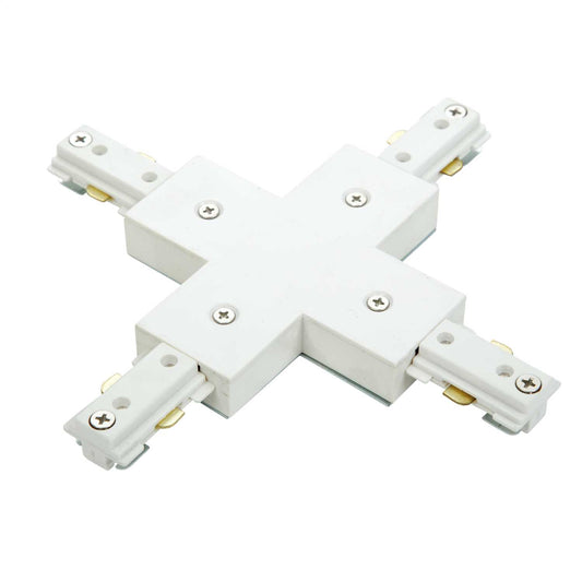 Tamlite X Connector White for Mains Track