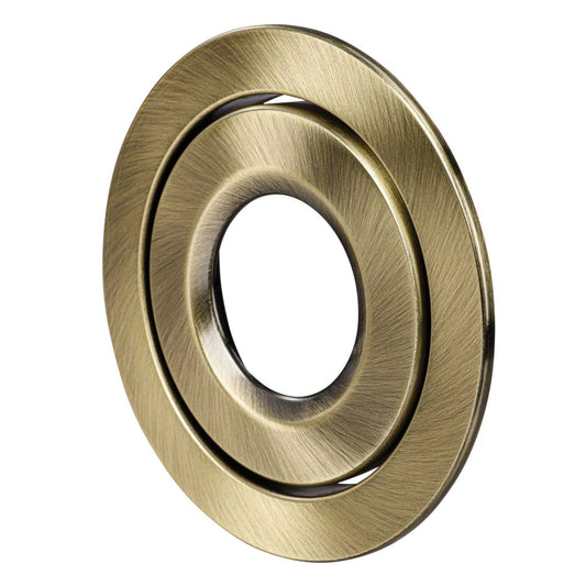 Xcite Antique Brass Bezel for X1 FRD Tilt Downlight