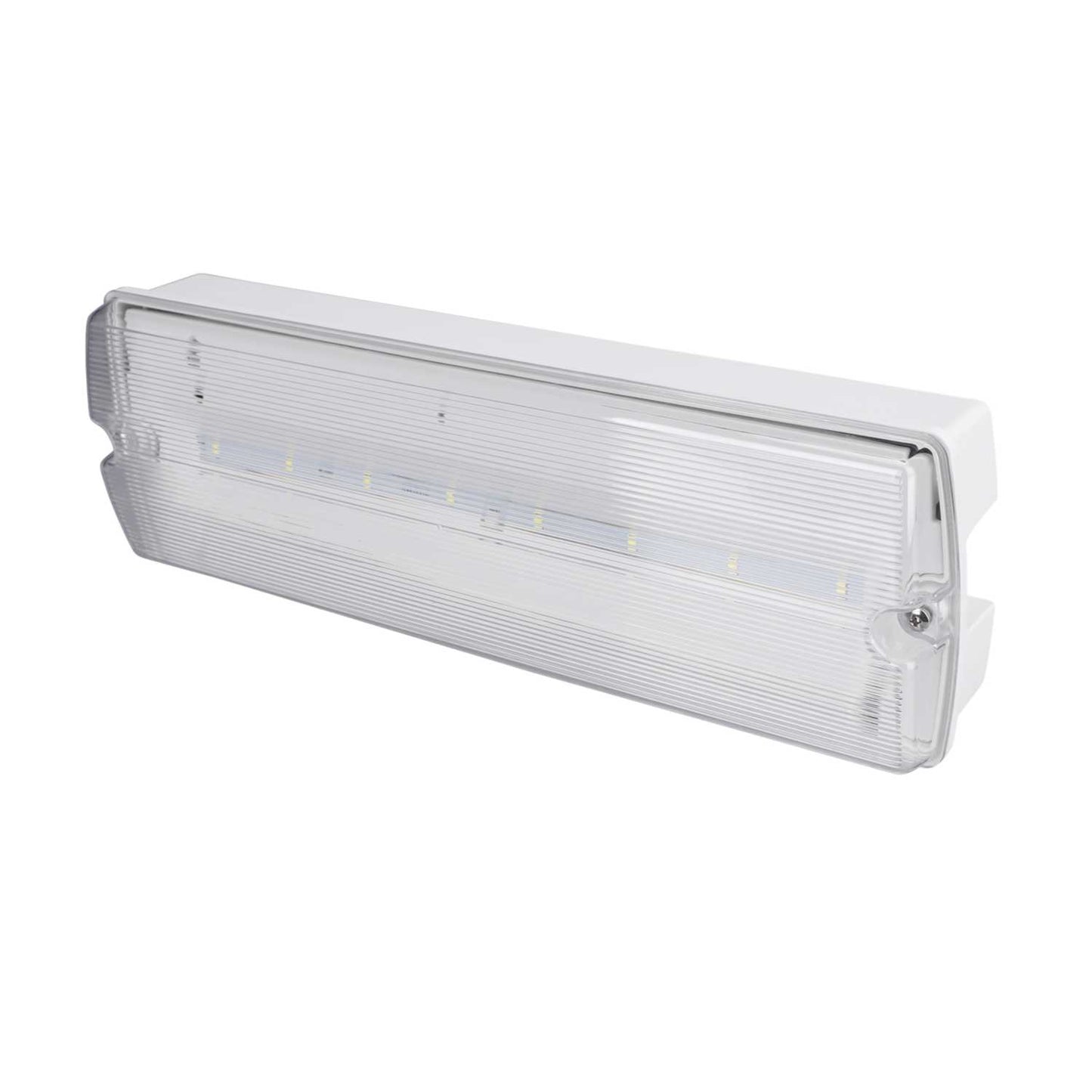 Xcite 3W LED Maintained Emergency Bulkhead with Self Test