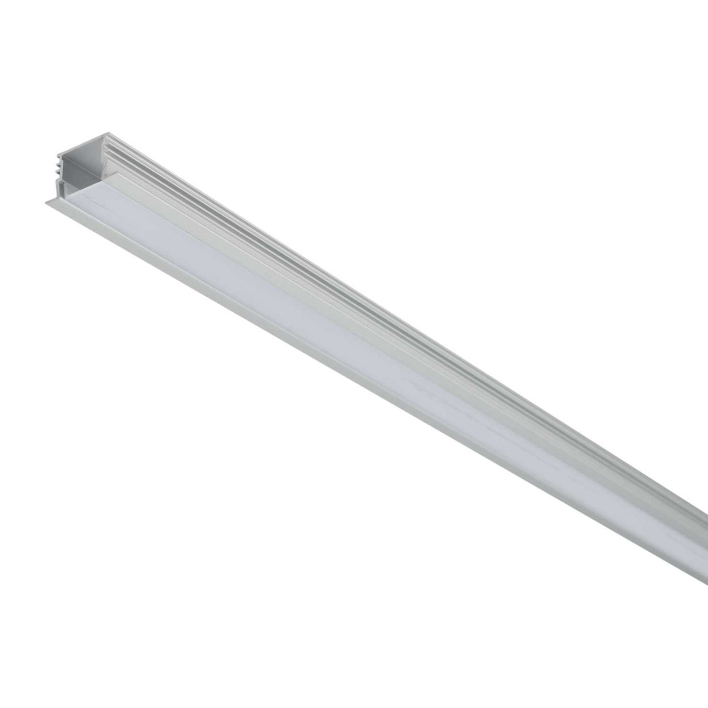 Xcite 2m Recessed Aluminium Profile for LED Strip