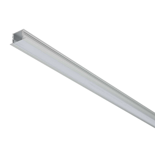 Xcite 2m Recessed Aluminium Profile for LED Strip