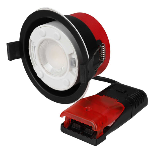 Xcite X1 FRD Tilt 4W / 6W LED CCT Fire Rated Dimmable Downlight (No Bezel)