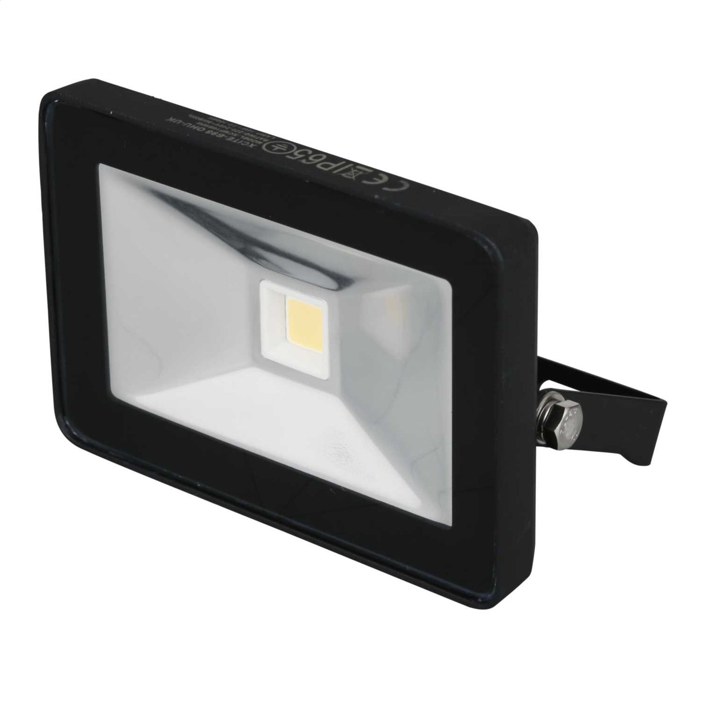 Xcite 10W LED Miniflood Black 6000K